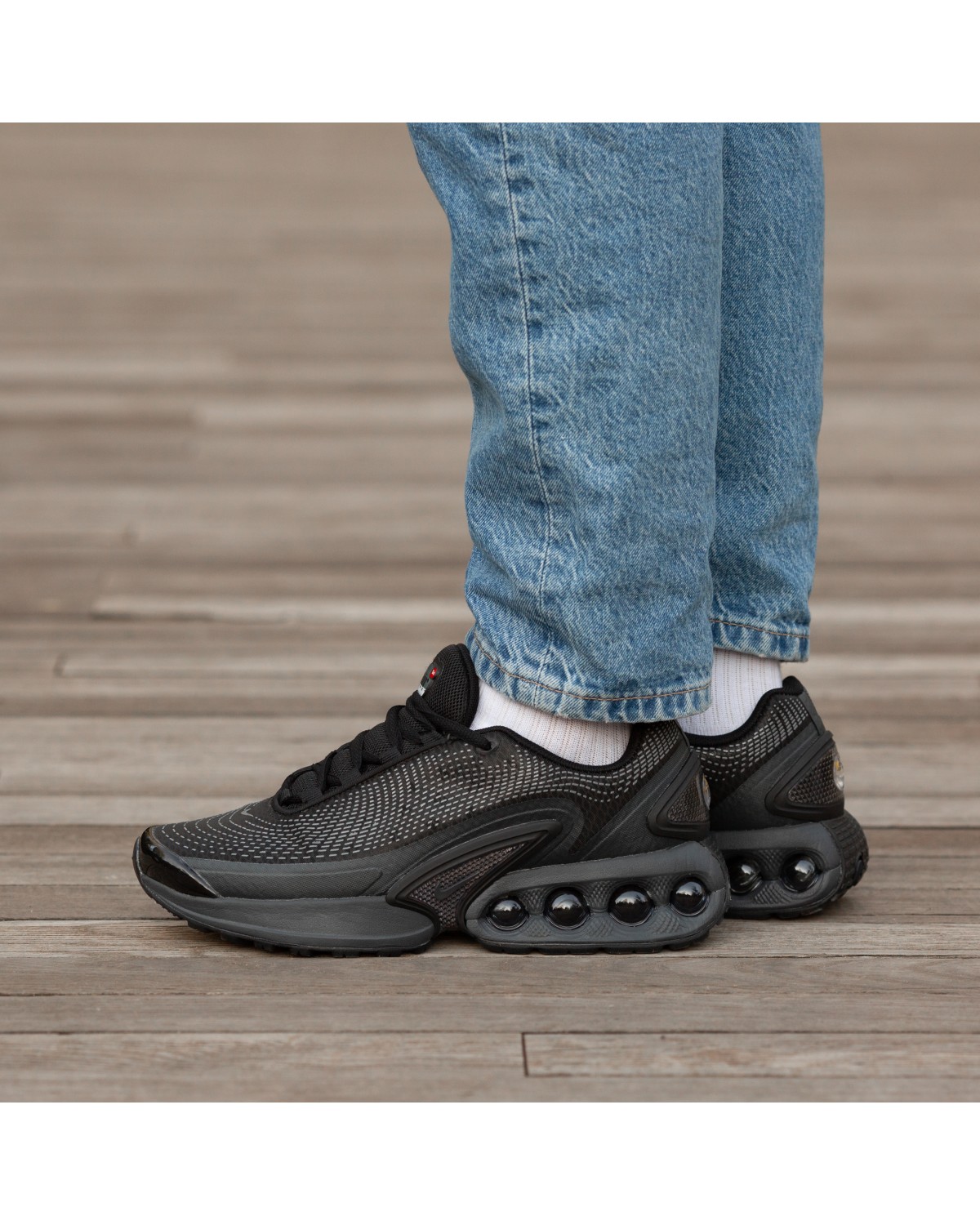 Nike Air Max DN Black and Dark Smoke Grey