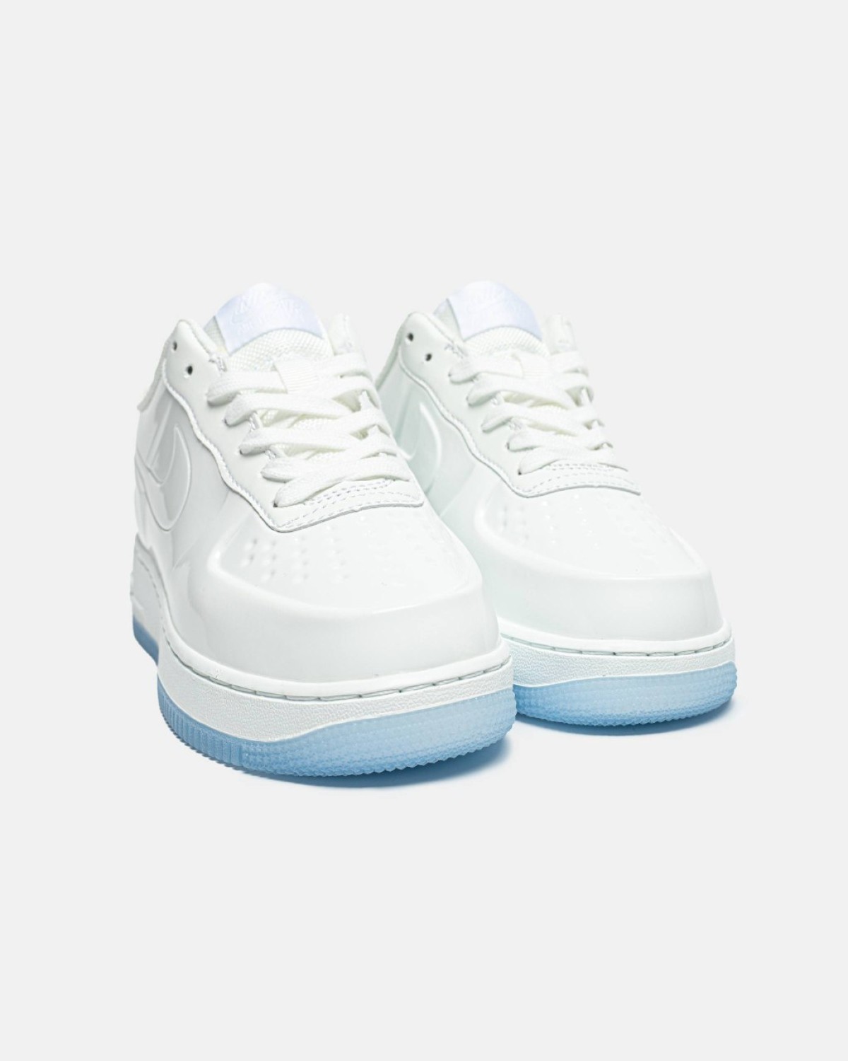 Nike Air Force Low Foamposite White Blue Nike Air Force Low Foamposite White Blue