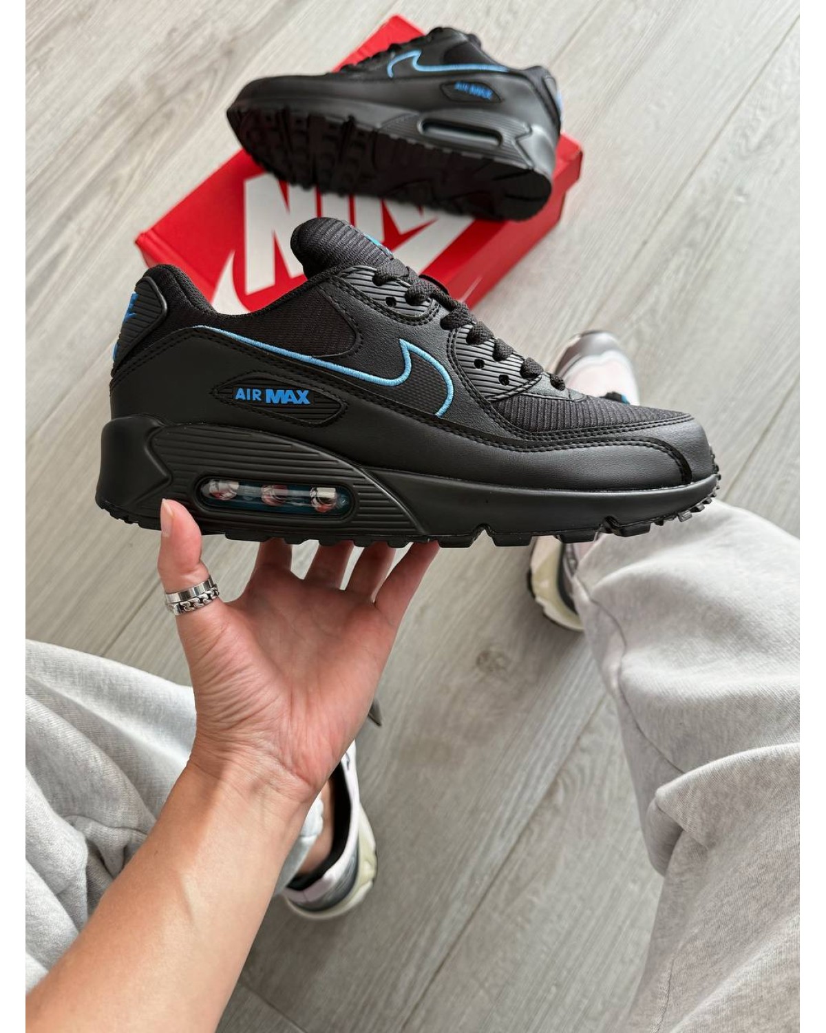 Nike Air Max 90 Black University Blue