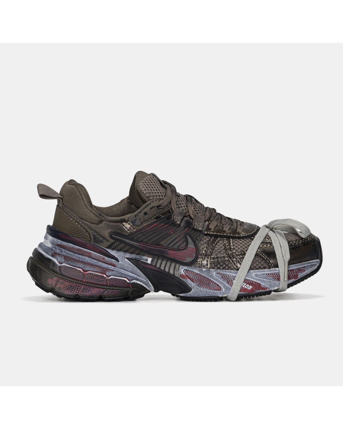 Nike V2K Runtekk Mink Brown Custom