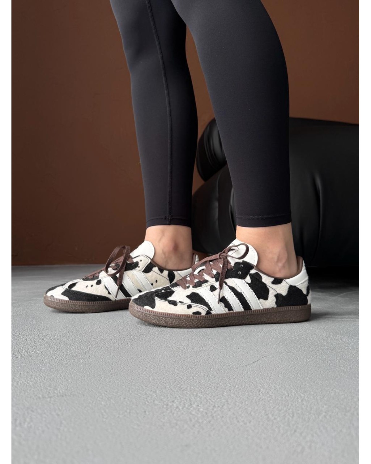 Adidas Samba Cow Print