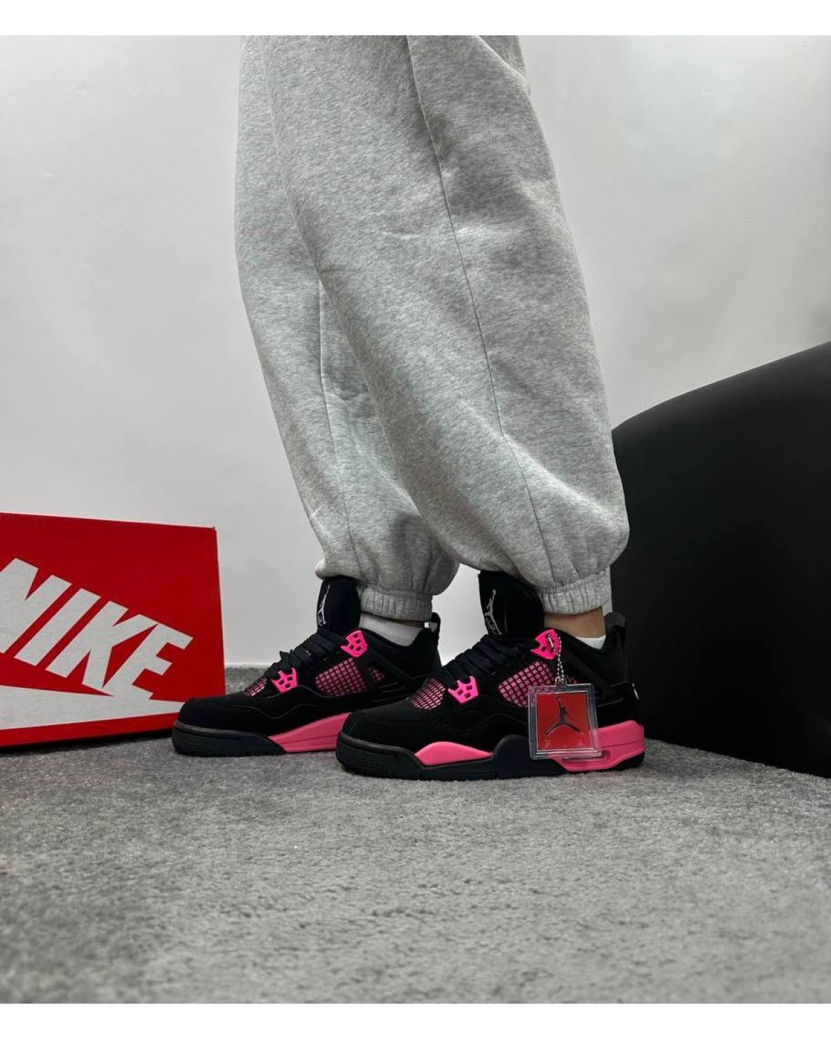 Nike Jordan 4 Black Pink
