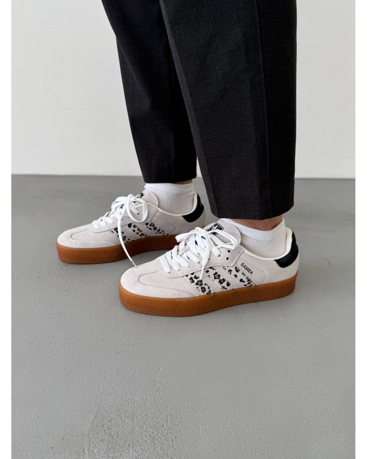 Adidas Samba Platform Beige Leo