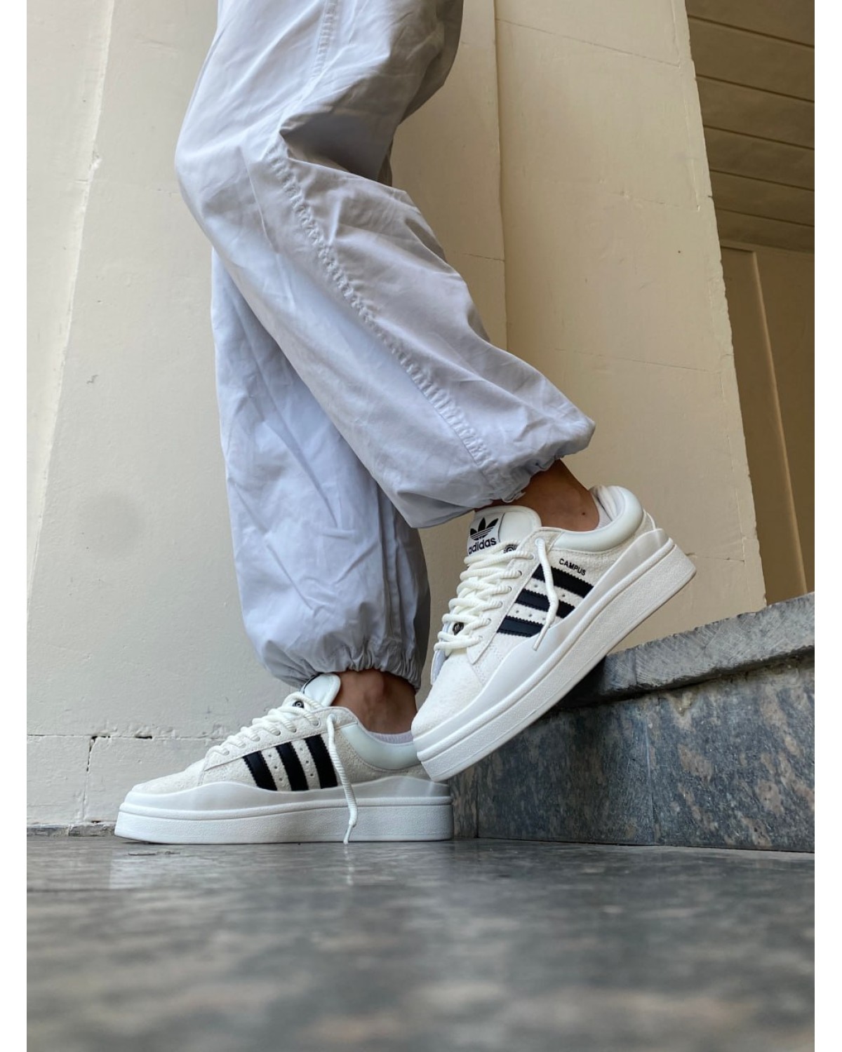 Adidas Campus x Bad Bunny White Black