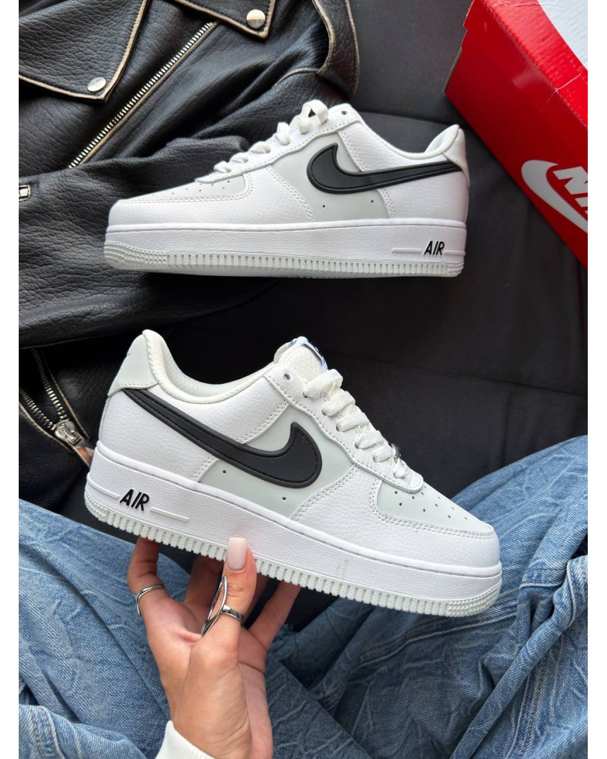 Nike Air Force 1 Low White Light Smoke Grey