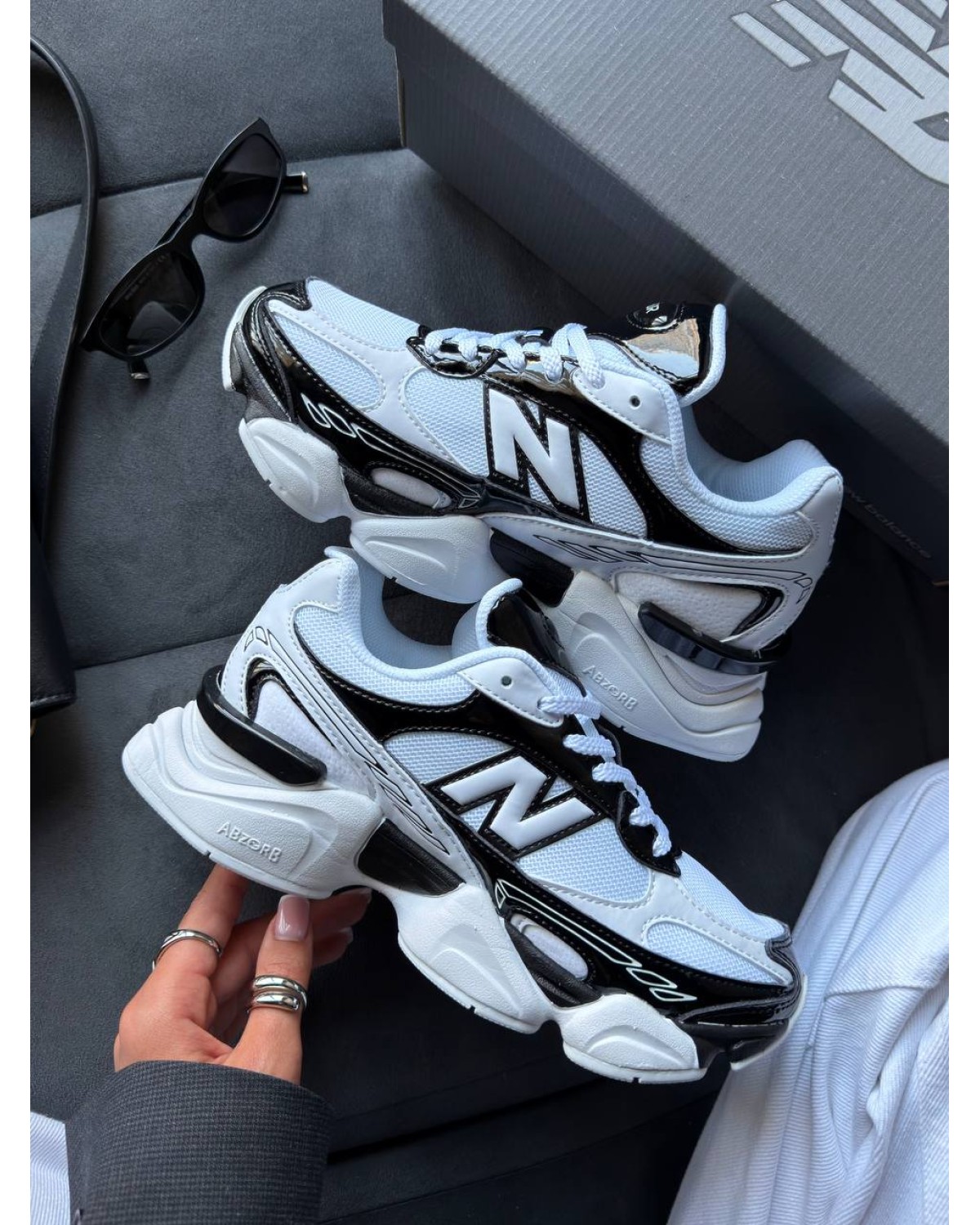 New Balance 9060R Black White