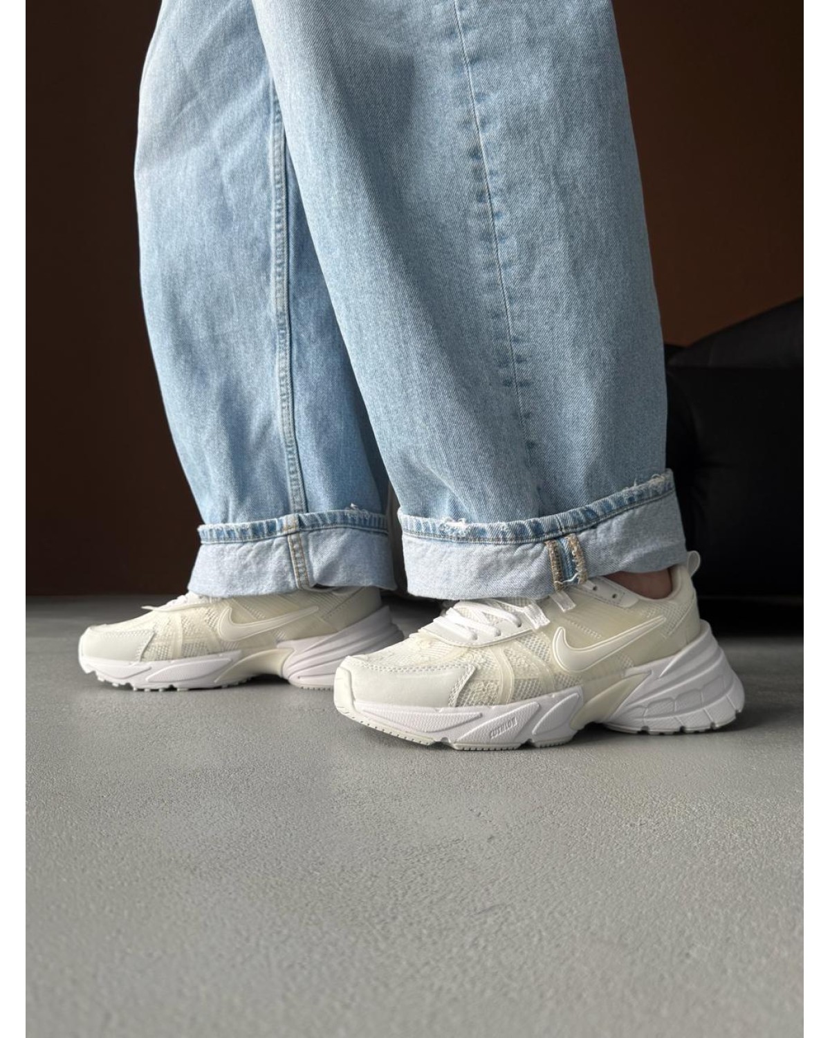 Nike V2K Runtekk White Flowers