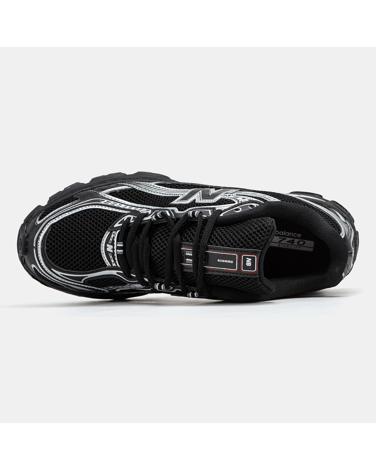 New Balance 740 Black Silver New Balance 740 Black Silver