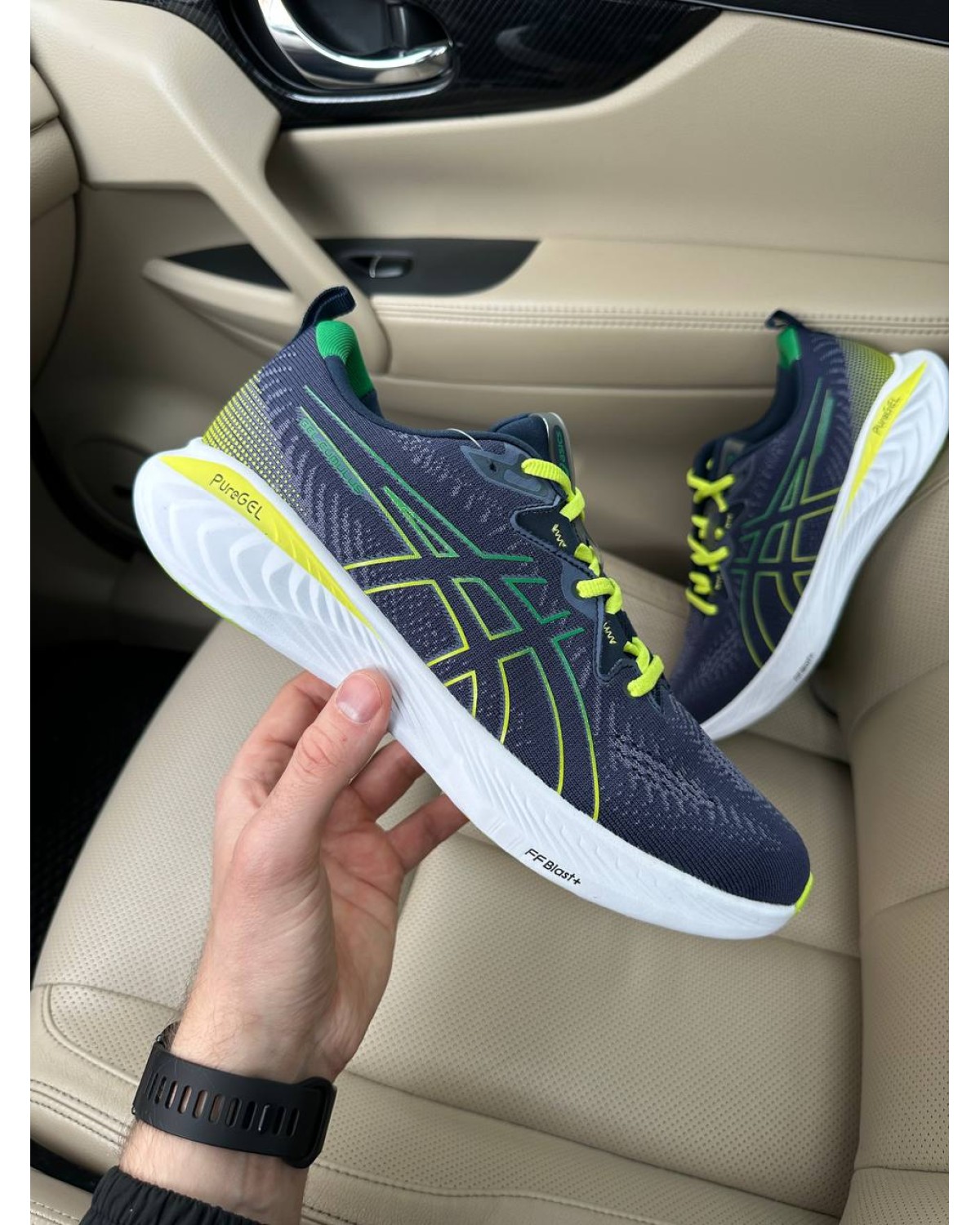Asics GEL-Cumulus 25 Blue Yellow