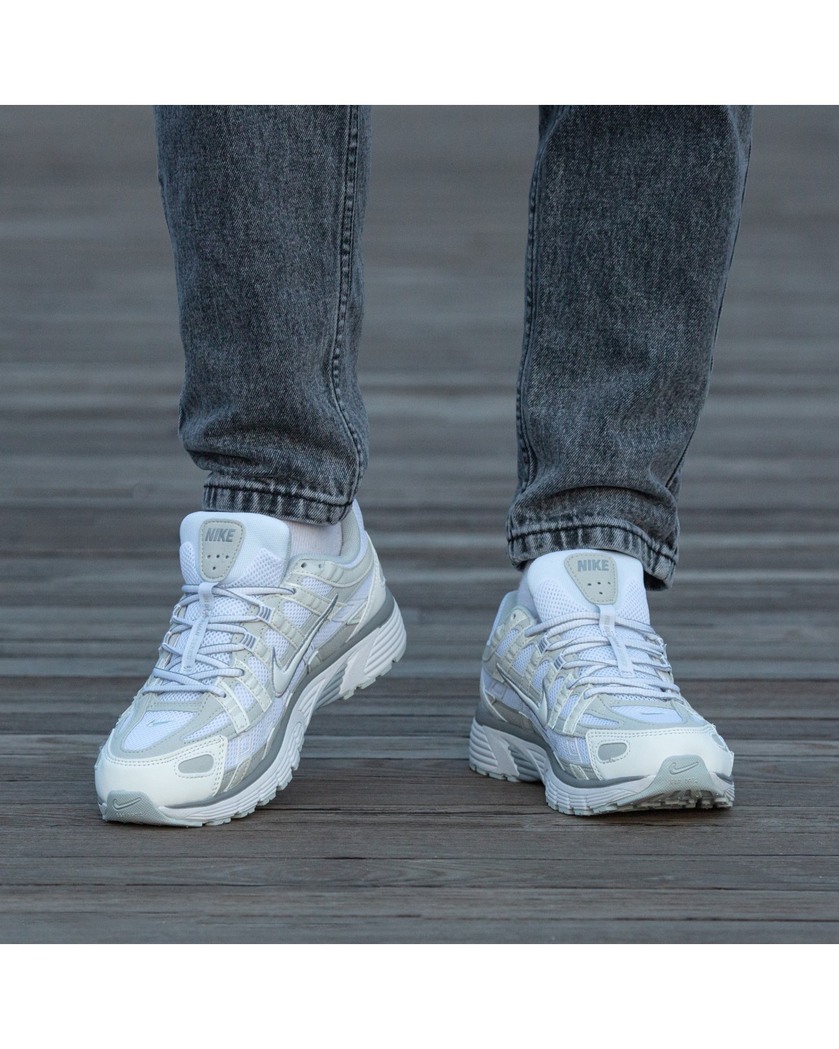 Nike P-6000 White Grey Nike P-6000 White Grey