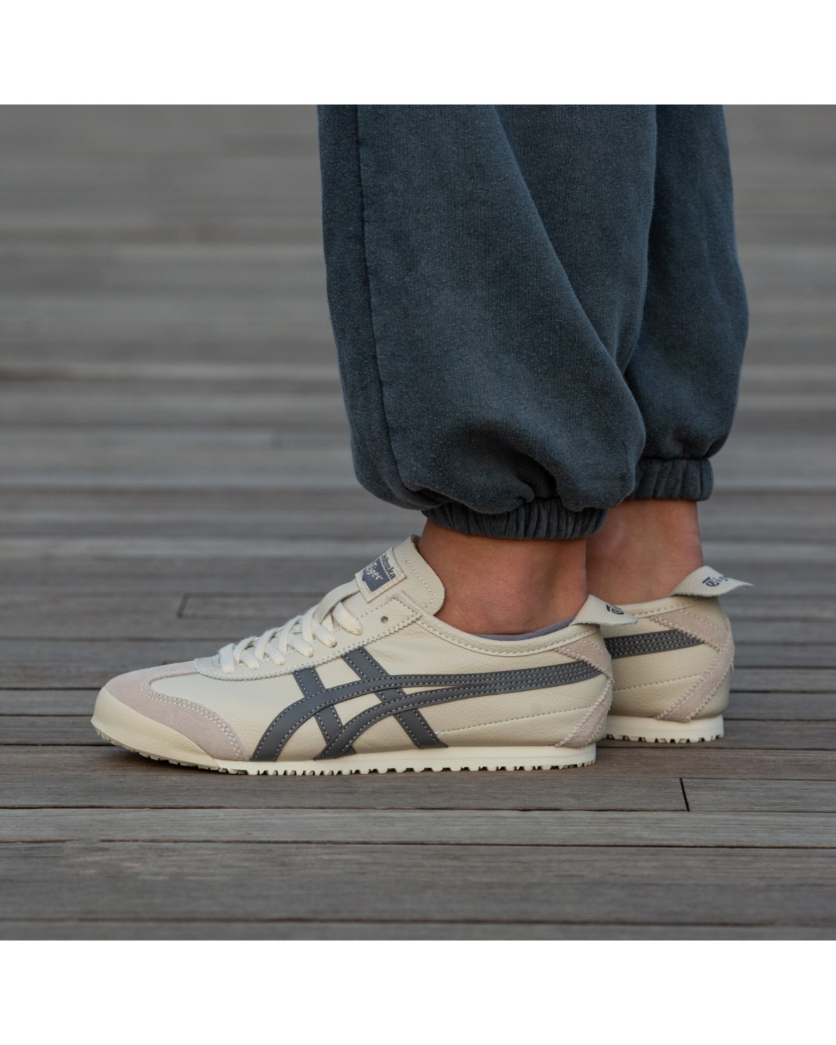 Asics Onitsuka Mexico 66 Tiger Beige Sweet Blue