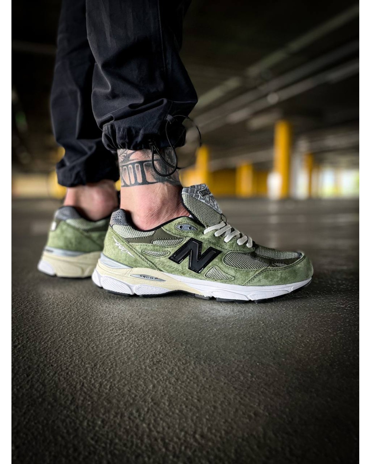 New Balance 990 V3 Green Black