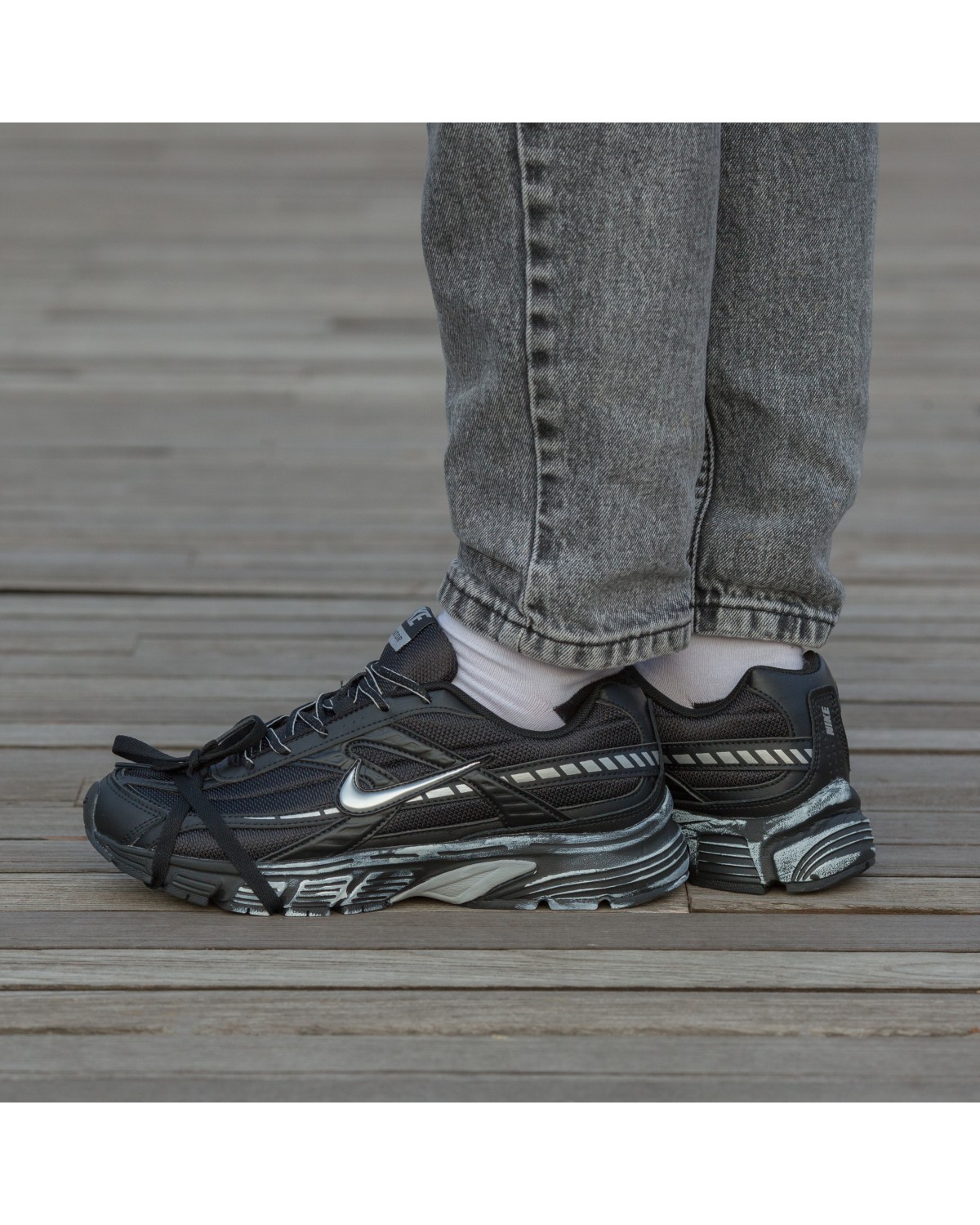 Nike Initiator Custom Black White