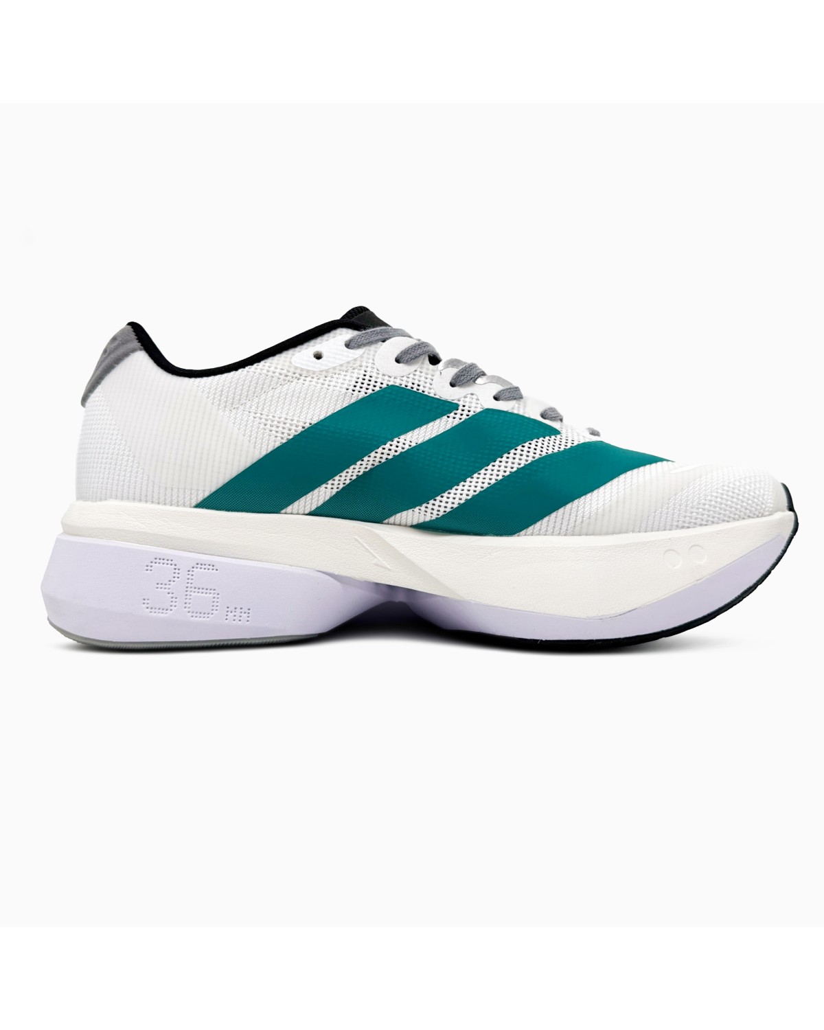 Adidas Adizero Boston 13 White Pure Teal Adidas Adizero Boston 13 White Pure Teal