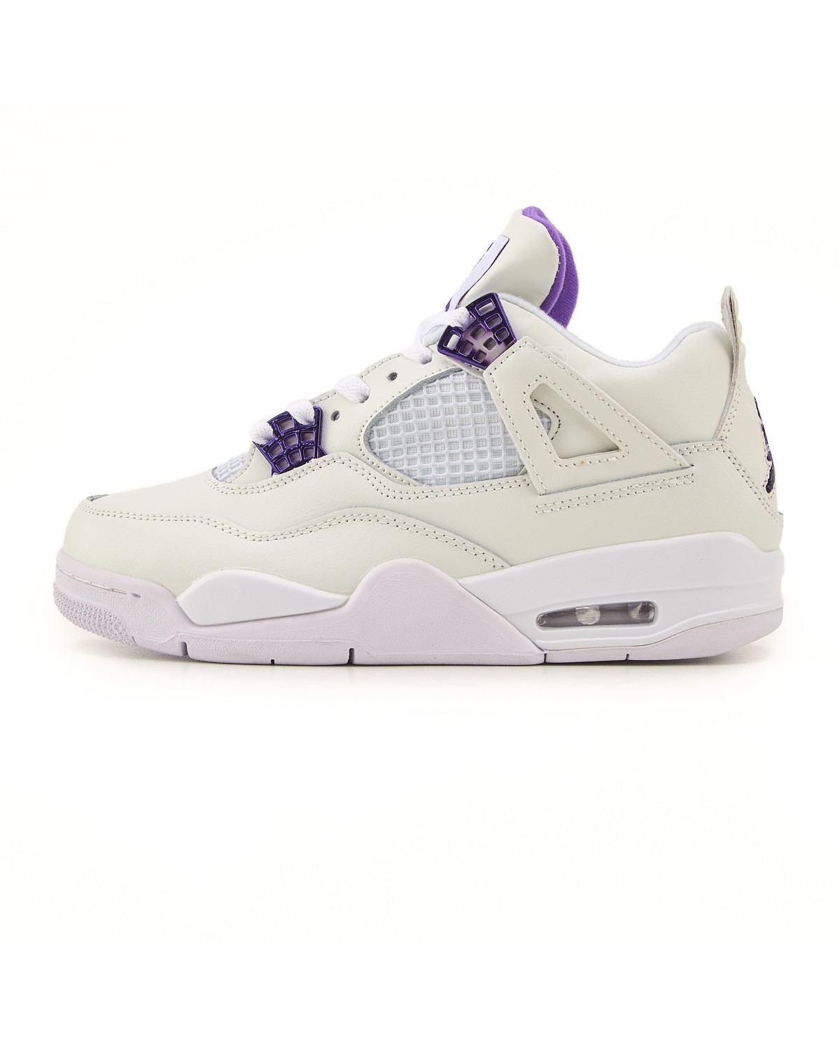 Nike Air Jordan Retro 4 White Purple