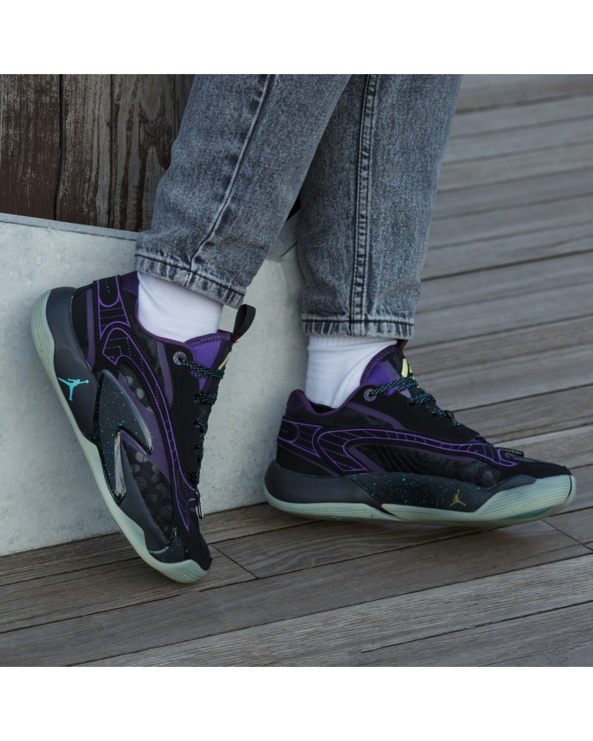 Nike Air Jordan Luka 2 Black/Purple Nike Air Jordan Luka 2 Black/Purple