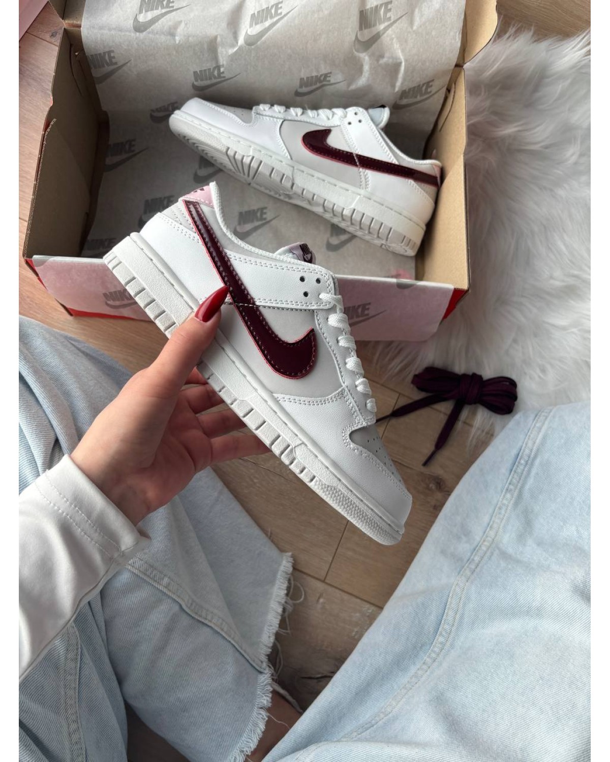 Nike SB Dunk Low Summit White Plum Chalk