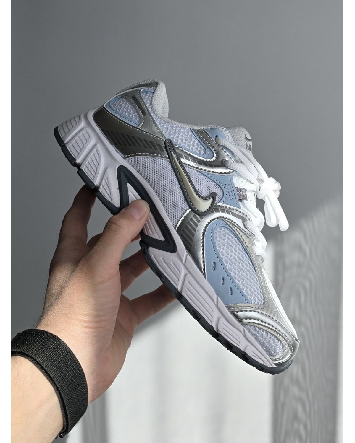 Nike V5 RNR White/Silver/Light Blue
