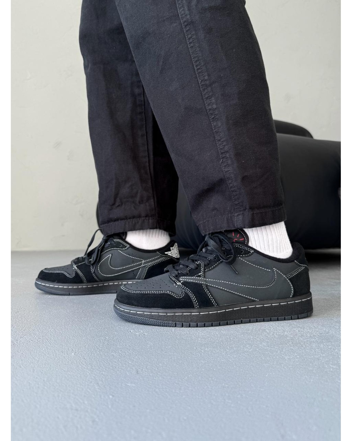 Nike Air Jordan 1 Low x Travis Scott Black Phantom