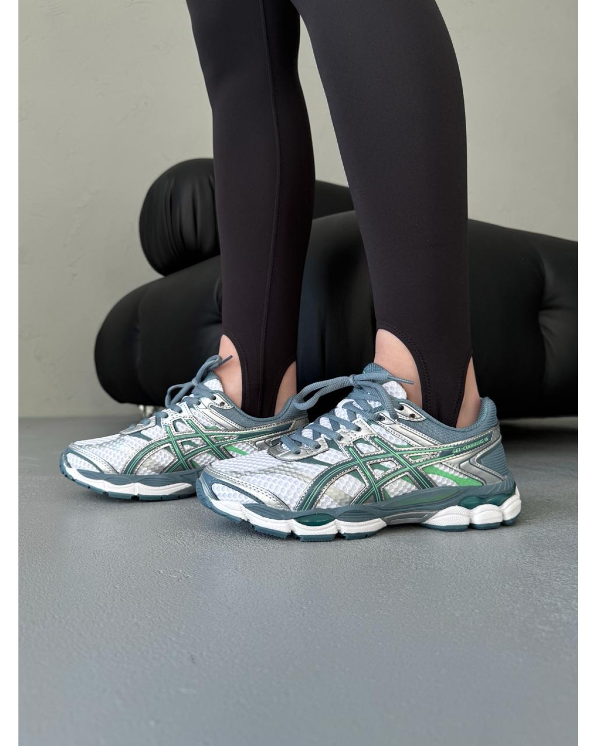 Asics Gel-Cumulus 16 White/Ironclad