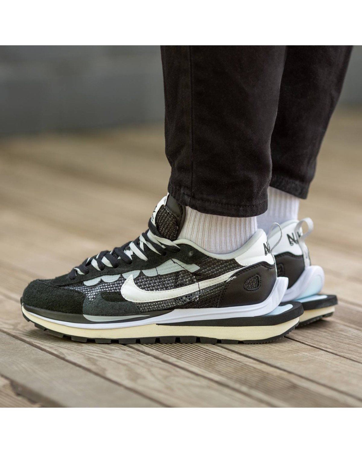 Nike VaporWaffle Sacai  Black\White