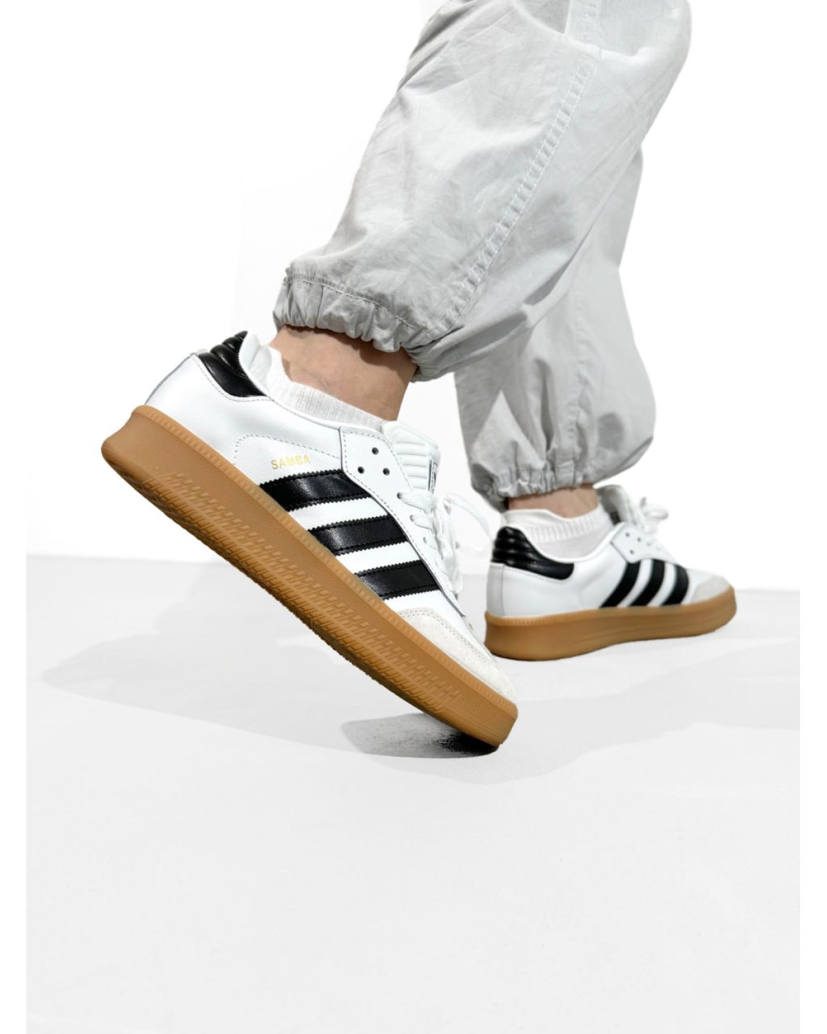 Adidas Samba XLG White/Black Gum Adidas Samba XLG White/Black Gum