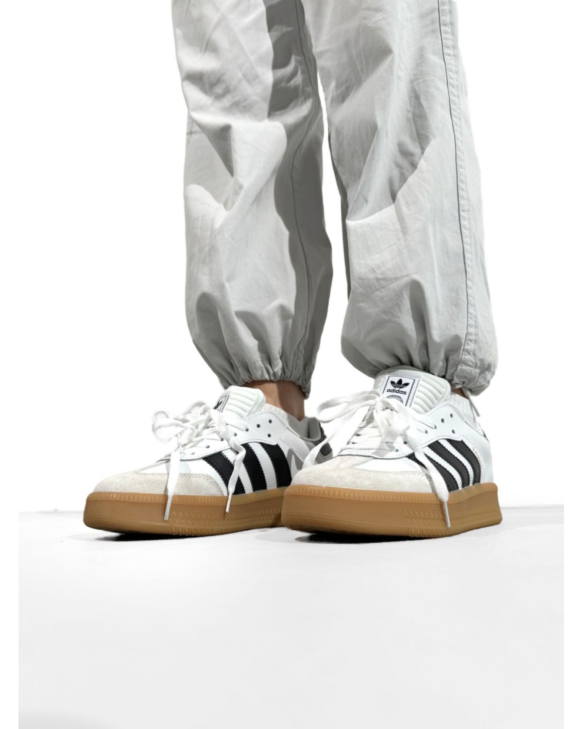 Adidas Samba XLG White/Black Gum Adidas Samba XLG White/Black Gum