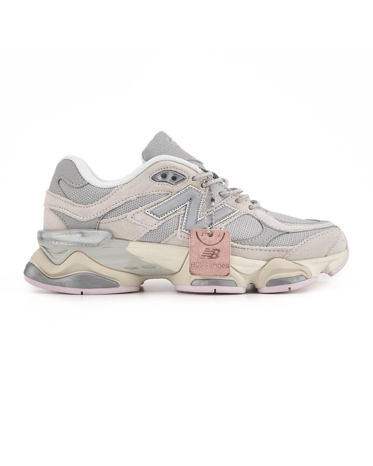 New Balance 9060 Grey Beige Pink