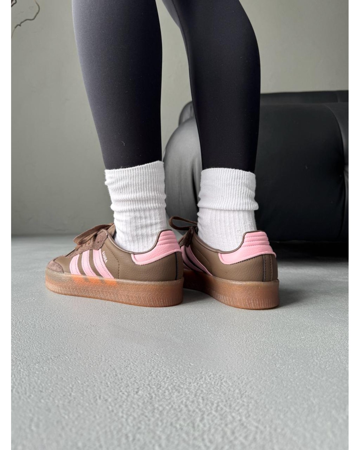 Adidas Samba Platform Brown/Pink Adidas Samba Platform Brown/Pink