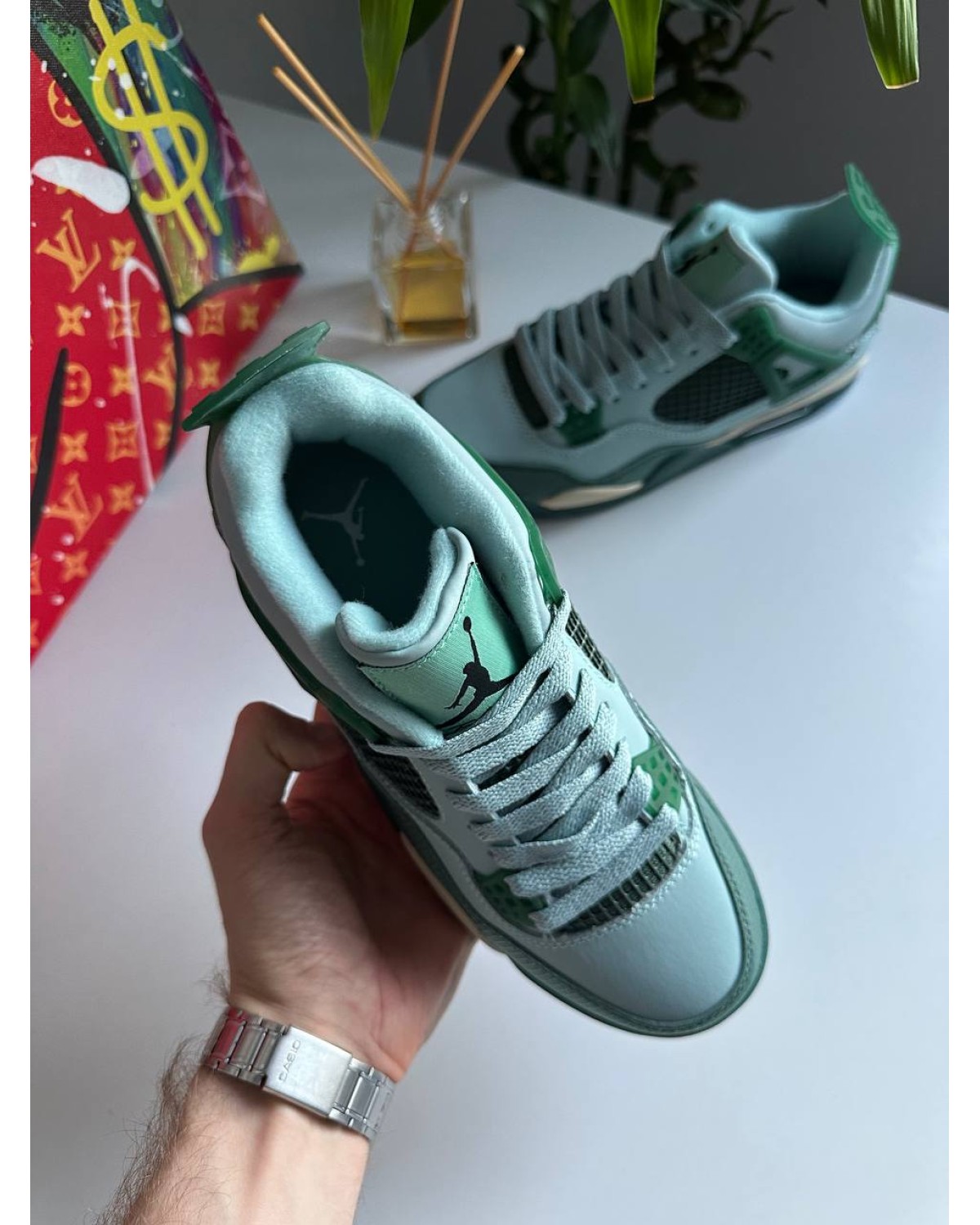 Nike Air Jordan 4 Retro Turquoise Nike Air Jordan 4 Retro Turquoise