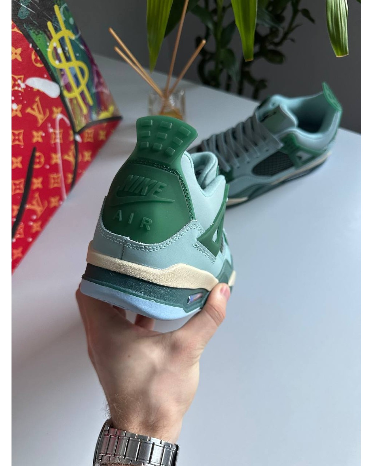 Nike Air Jordan 4 Retro Turquoise Nike Air Jordan 4 Retro Turquoise