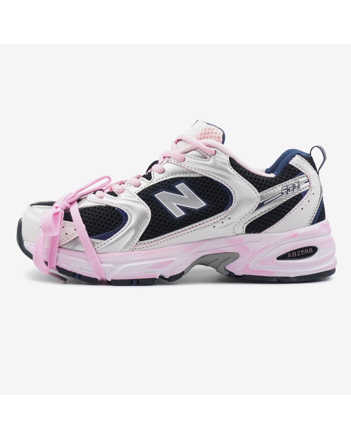 New Balance 530 Custom Black Pink
