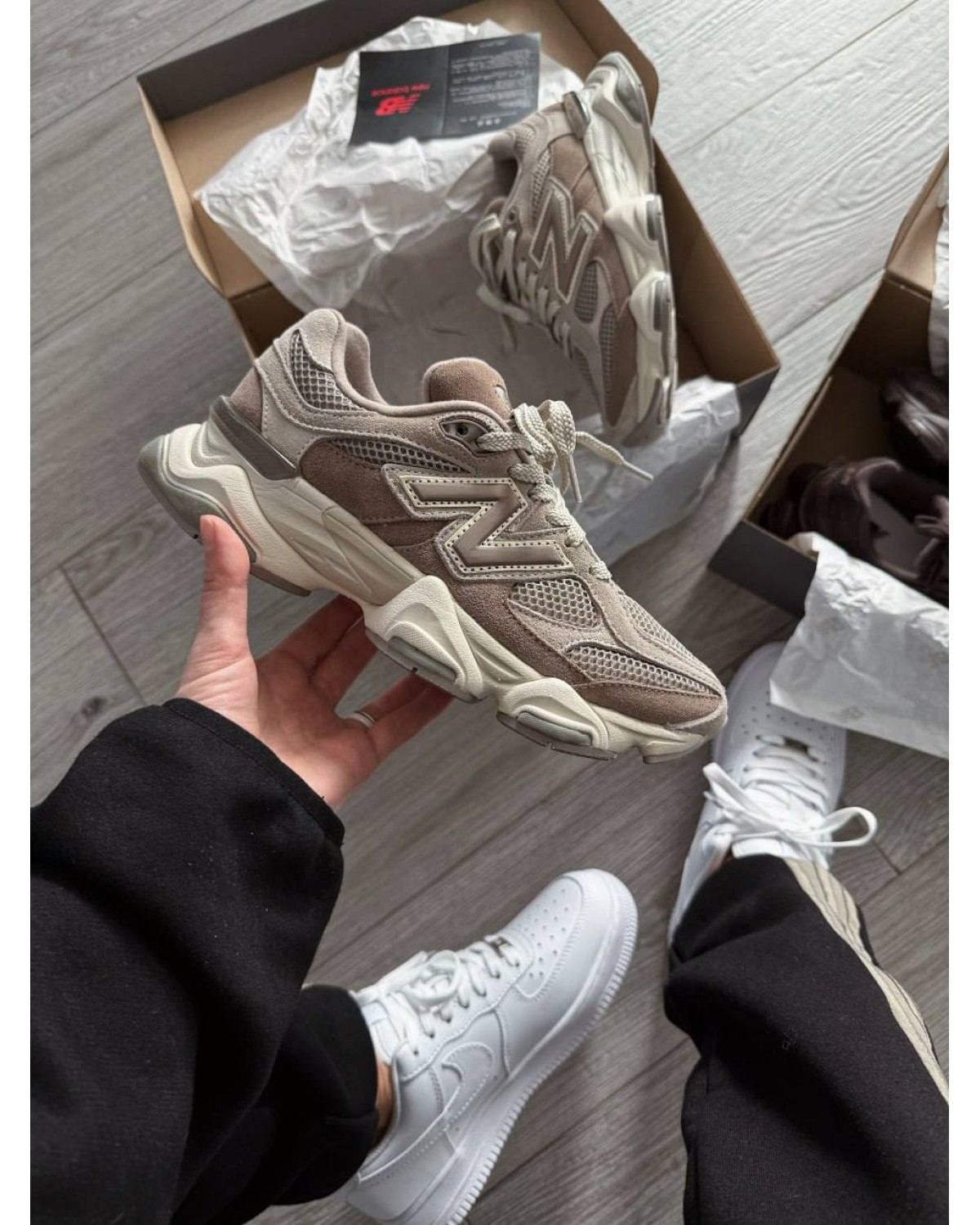 New Balance 9060 Arid Stone Mushroom