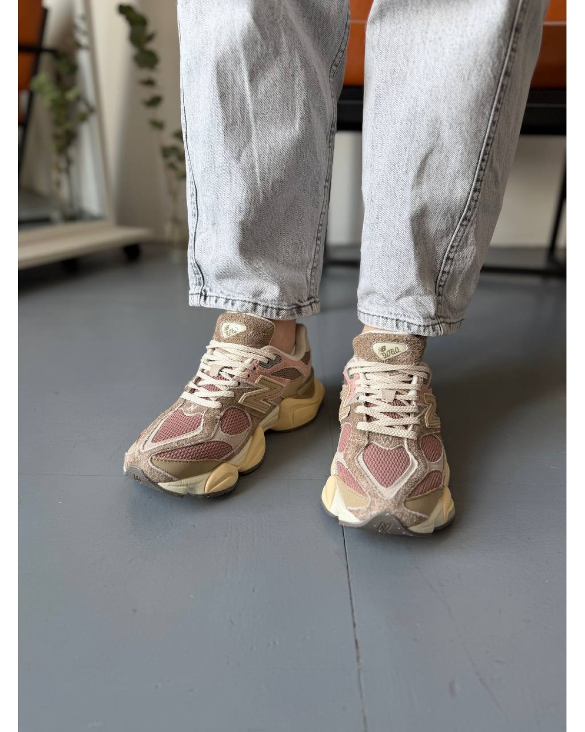 New Balance 9060 Beige Pink New Balance 9060 Beige Pink