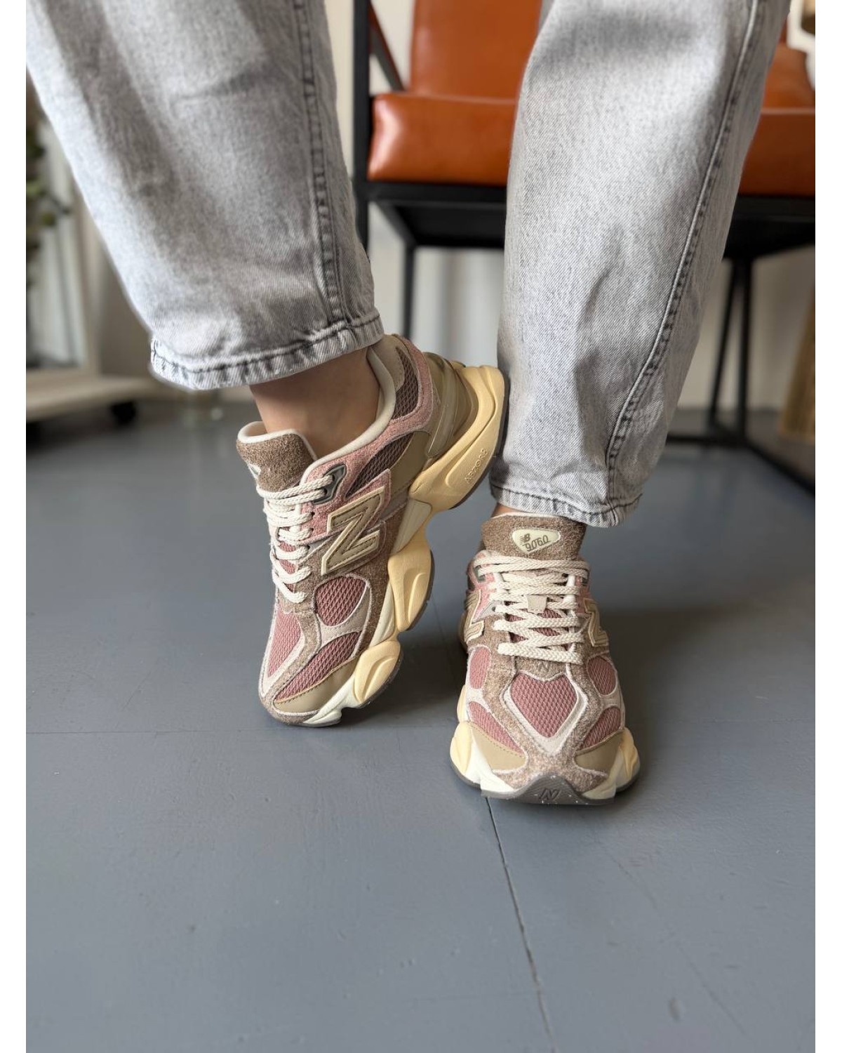New Balance 9060 Beige Pink New Balance 9060 Beige Pink