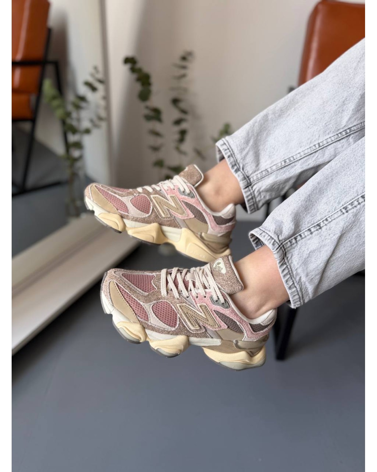 New Balance 9060 Beige Pink New Balance 9060 Beige Pink
