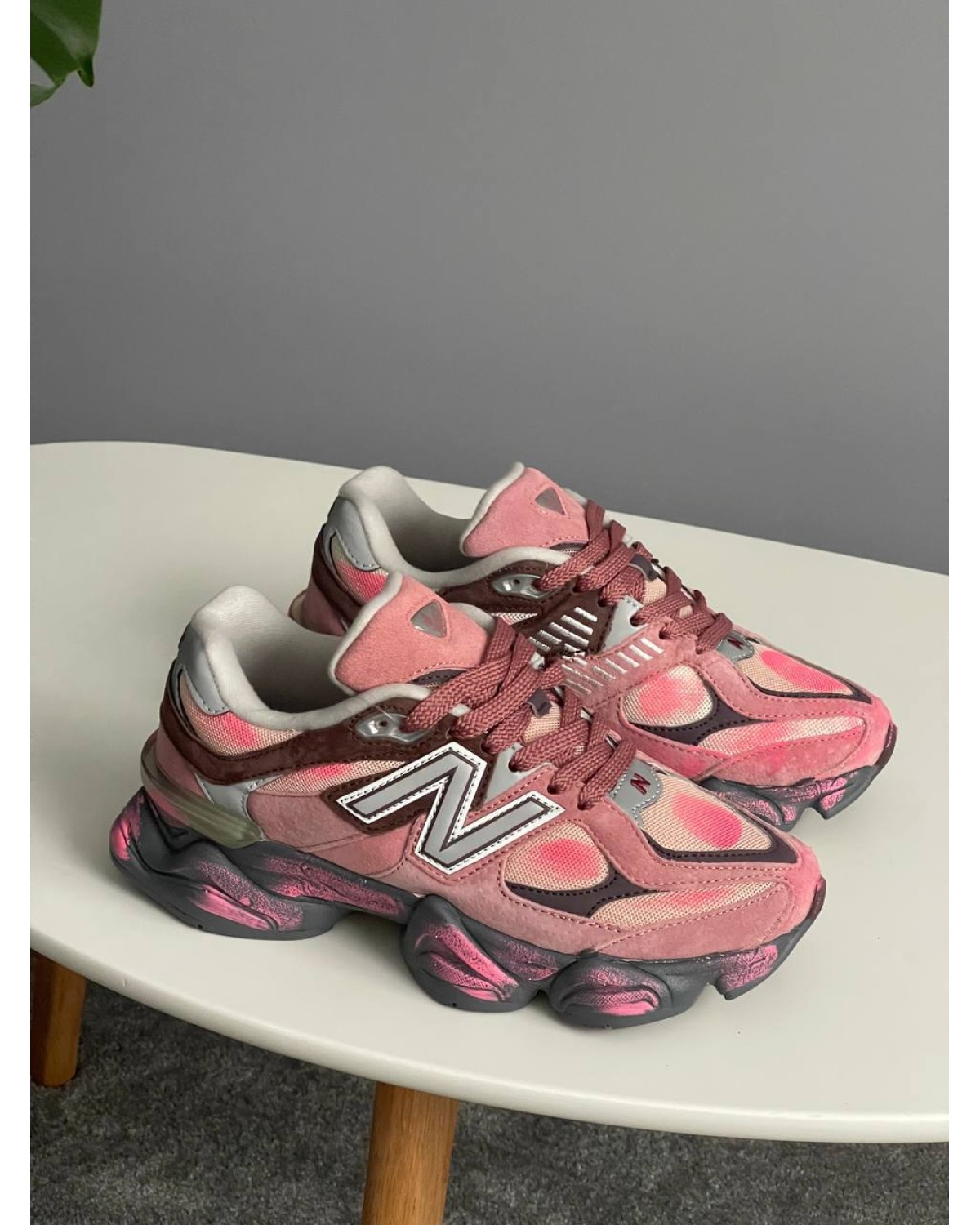 New Balance 9060 Pink Custom New Balance 9060 Pink Custom