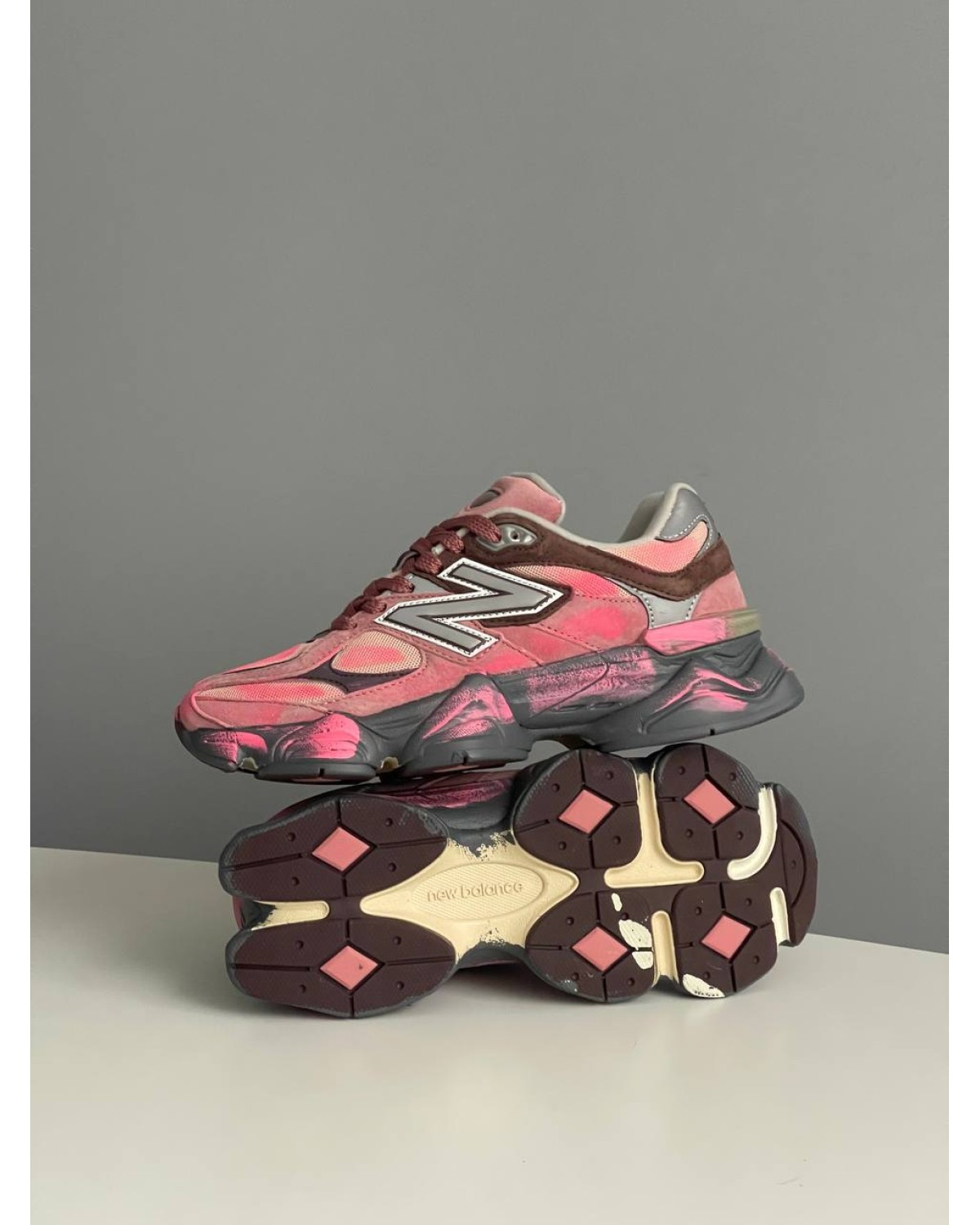 New Balance 9060 Pink Custom New Balance 9060 Pink Custom