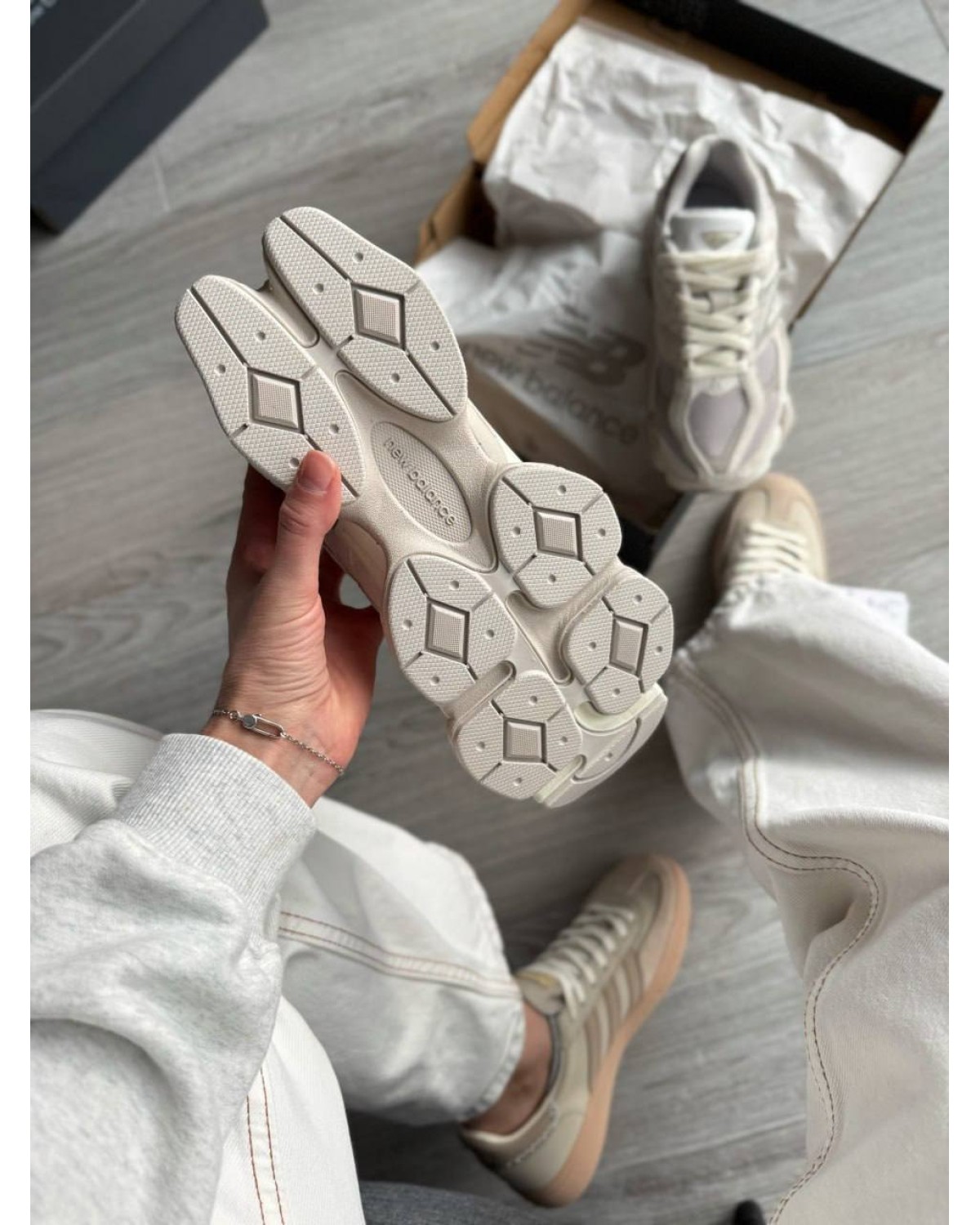 New Balance 9060 Grey Moonbeam New Balance 9060 Grey Moonbeam