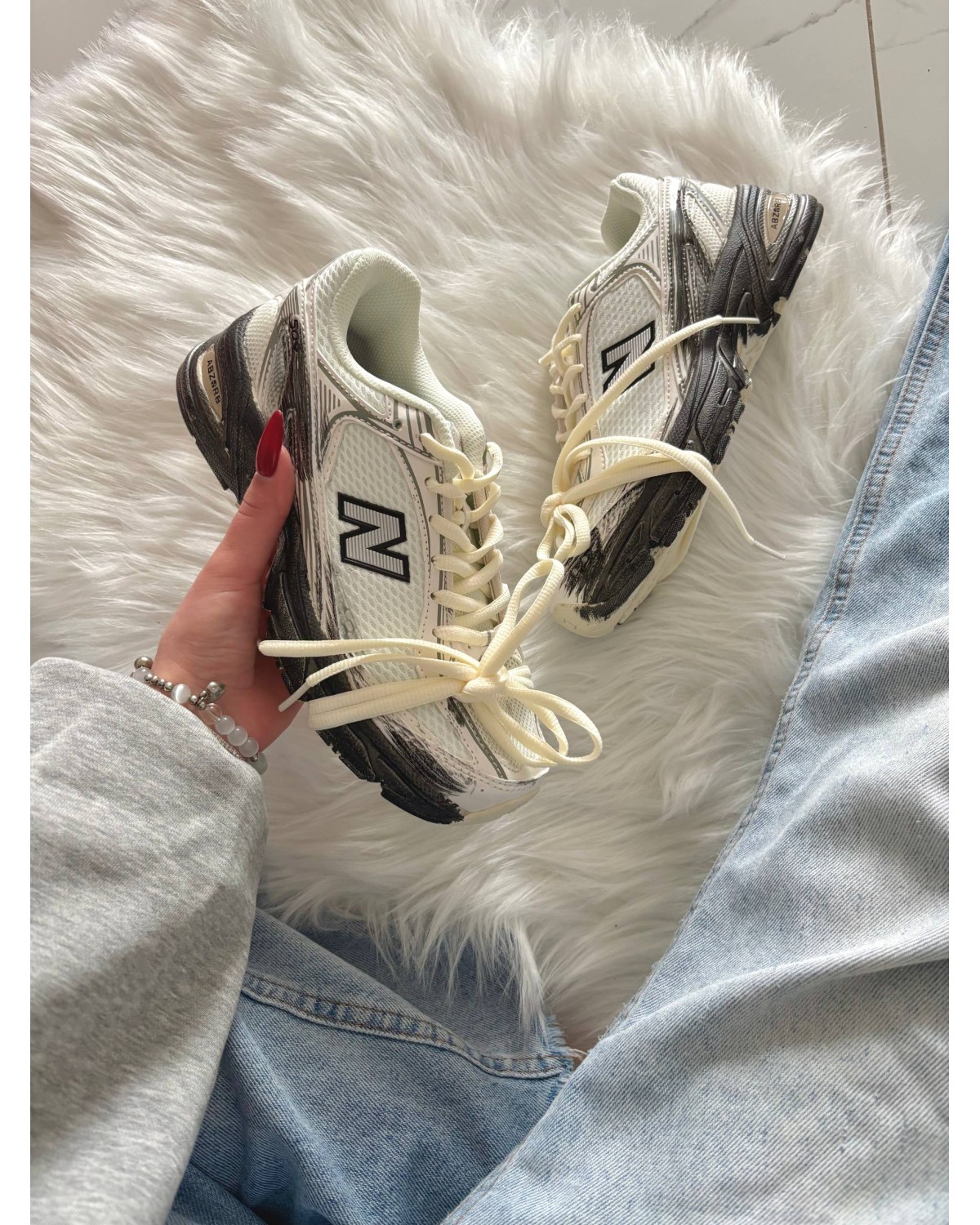 New Balance 509 Beige Black Custom New Balance 509 Beige Black Custom