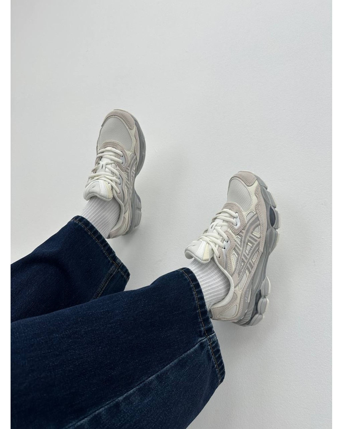 Asics Gel-NYC Cream Cloud Grey Asics Gel-NYC Cream Cloud Grey