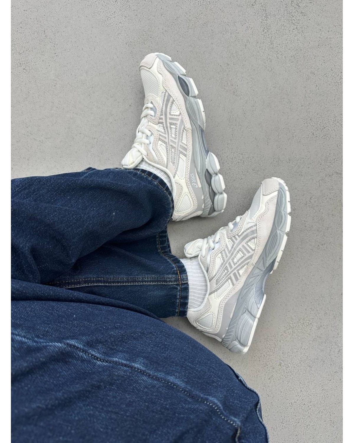 Asics Gel-NYC Cream Cloud Grey Asics Gel-NYC Cream Cloud Grey