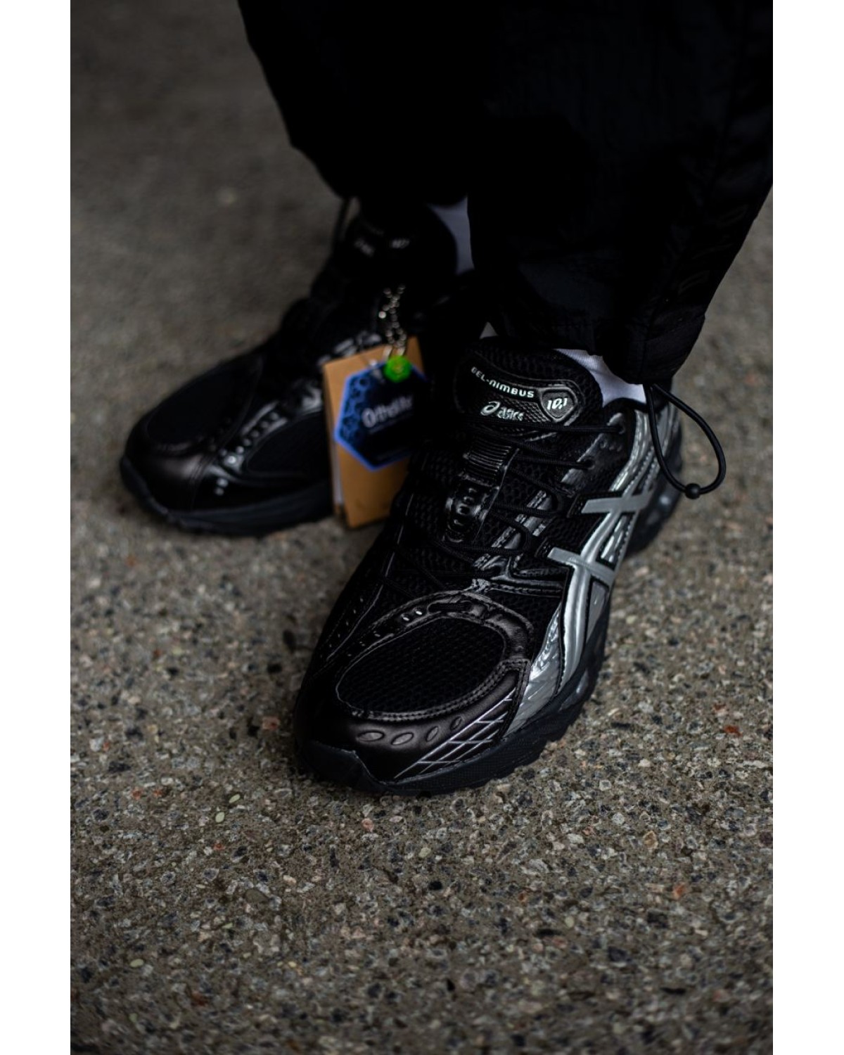 Asics Gel-Nimbus 10.1 Black/Silver Asics Gel-Nimbus 10.1 Black/Silver