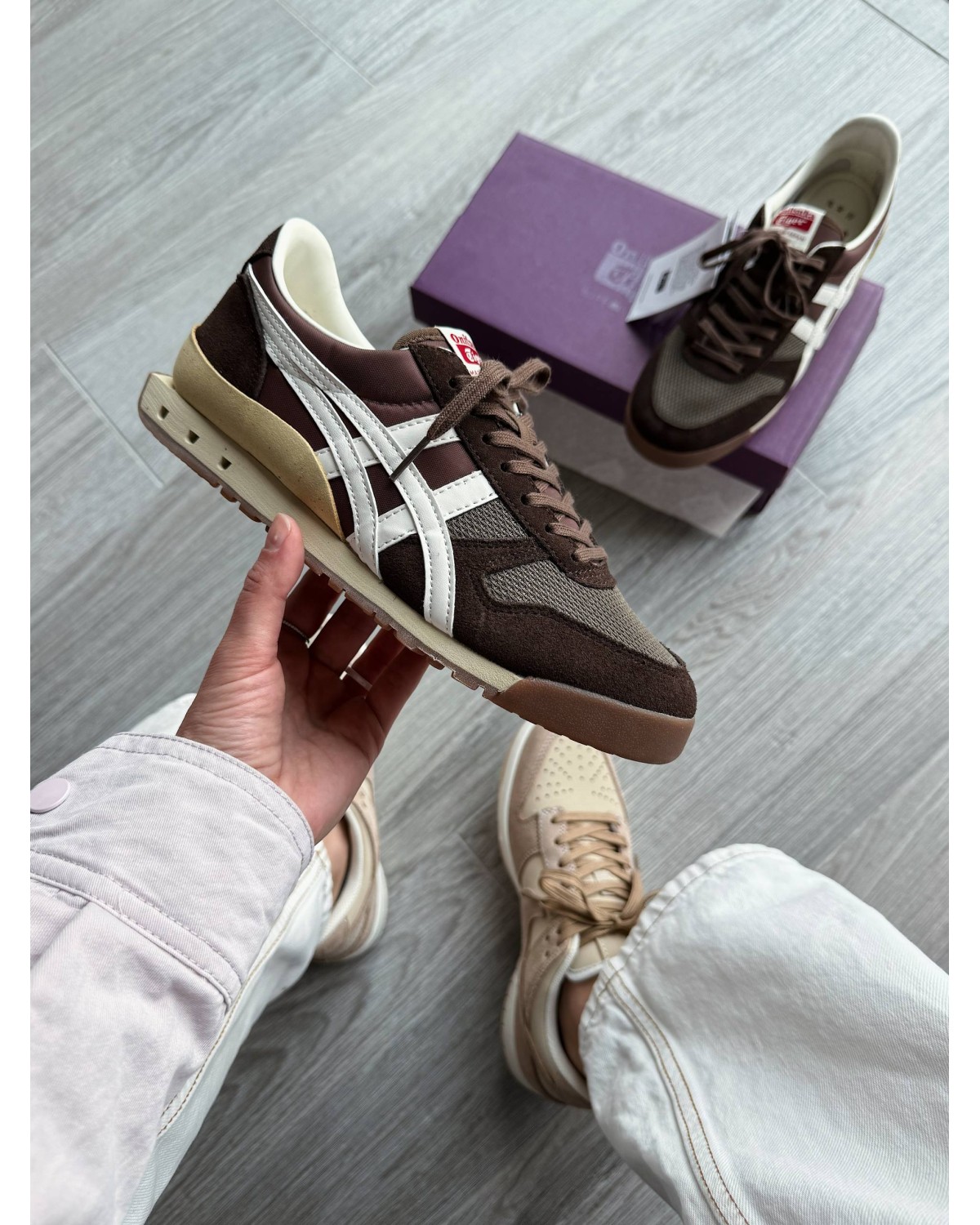 Asics Tiger Ultimate 81 Brown-Cream