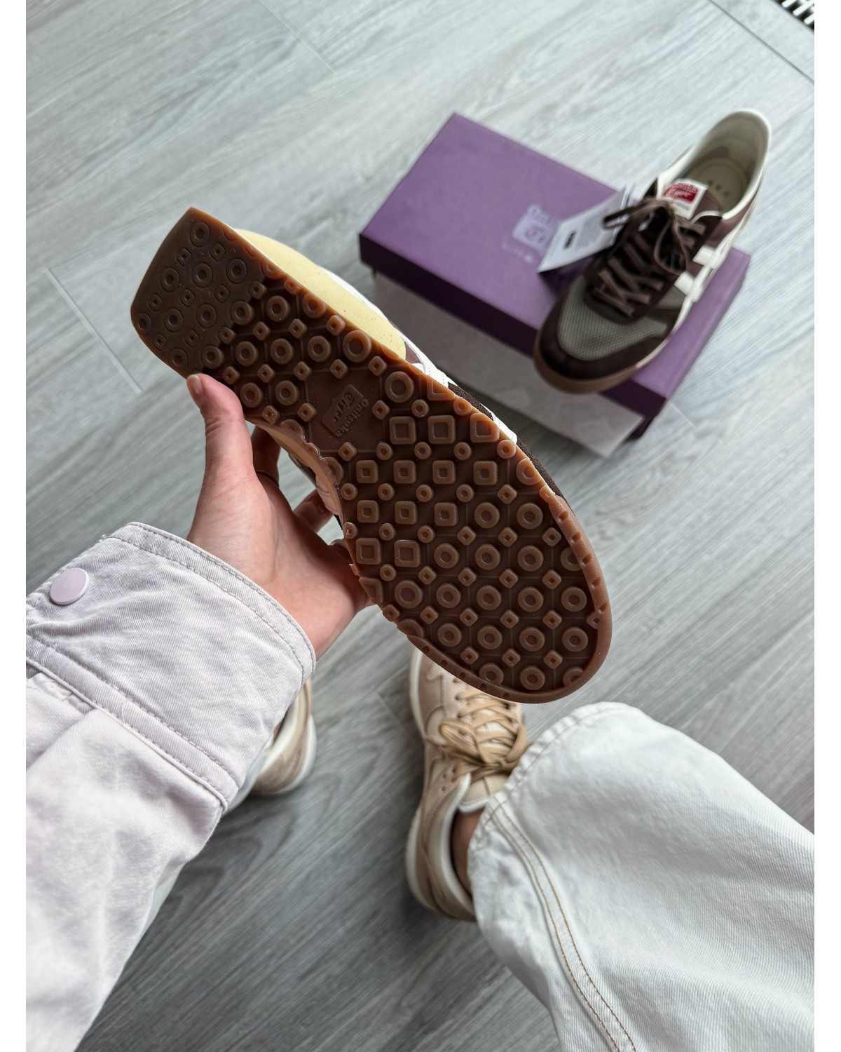 Asics Tiger Ultimate 81 Brown-Cream Asics Tiger Ultimate 81 Brown-Cream