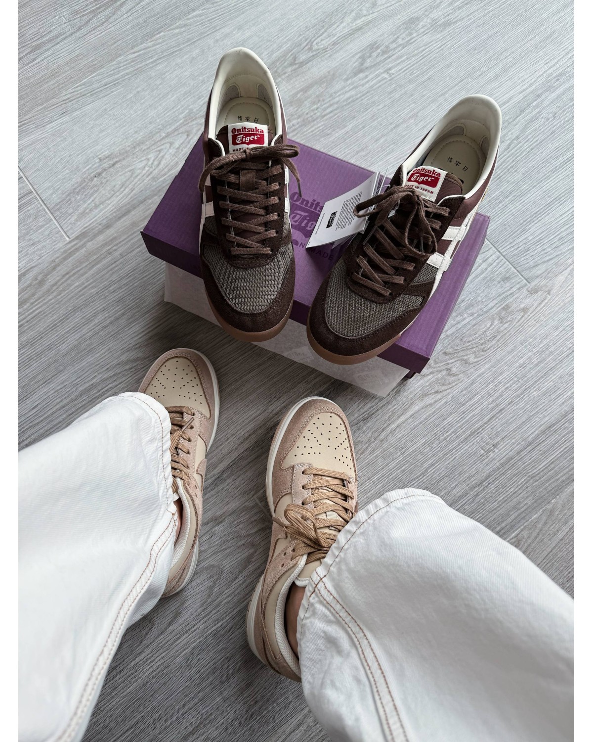 Asics Tiger Ultimate 81 Brown-Cream Asics Tiger Ultimate 81 Brown-Cream