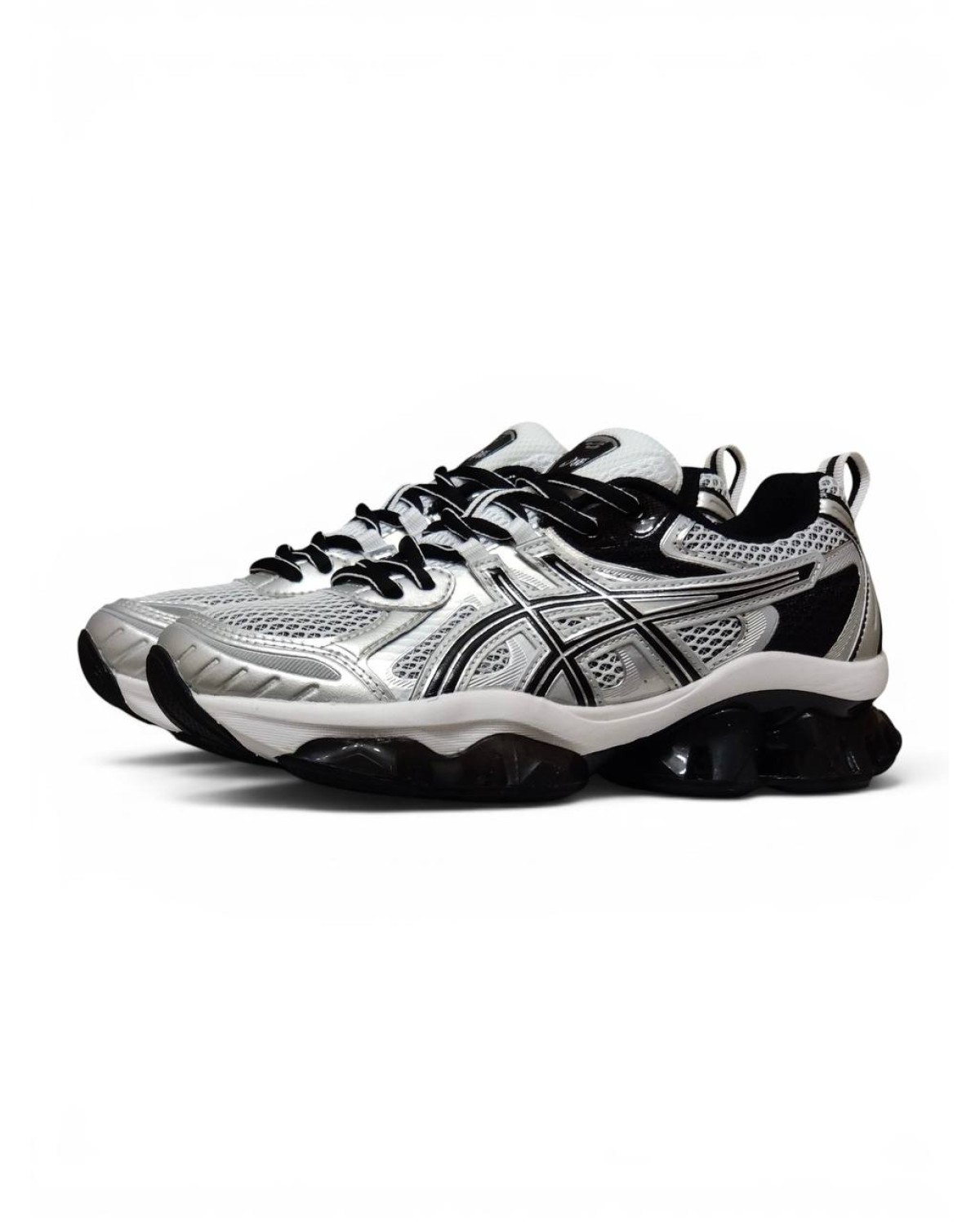 Asics Gel Quantum Kinetic Silver Black Asics Gel Quantum Kinetic Silver Black