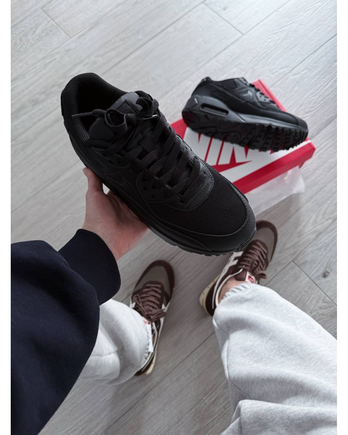 Nike Air Max 90 Trainers Black Nike Air Max 90 Trainers Black