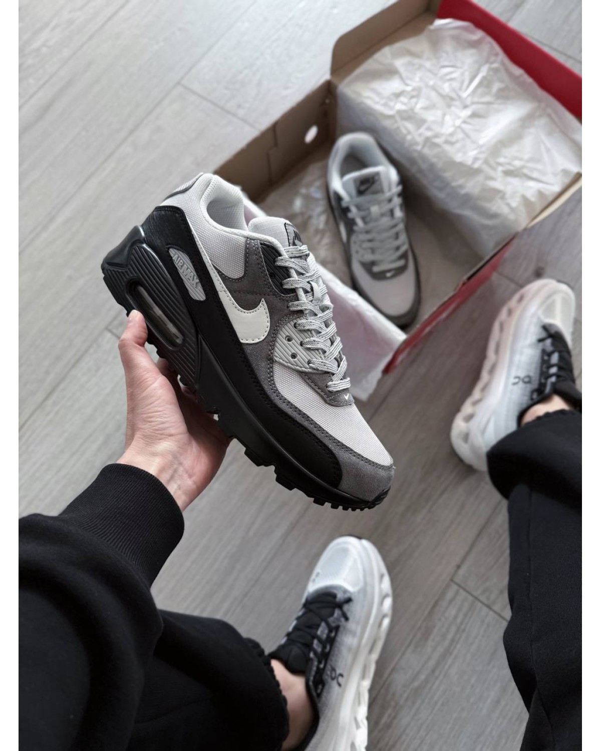 Nike Air Max 90 Anthracite Light Smoke Grey