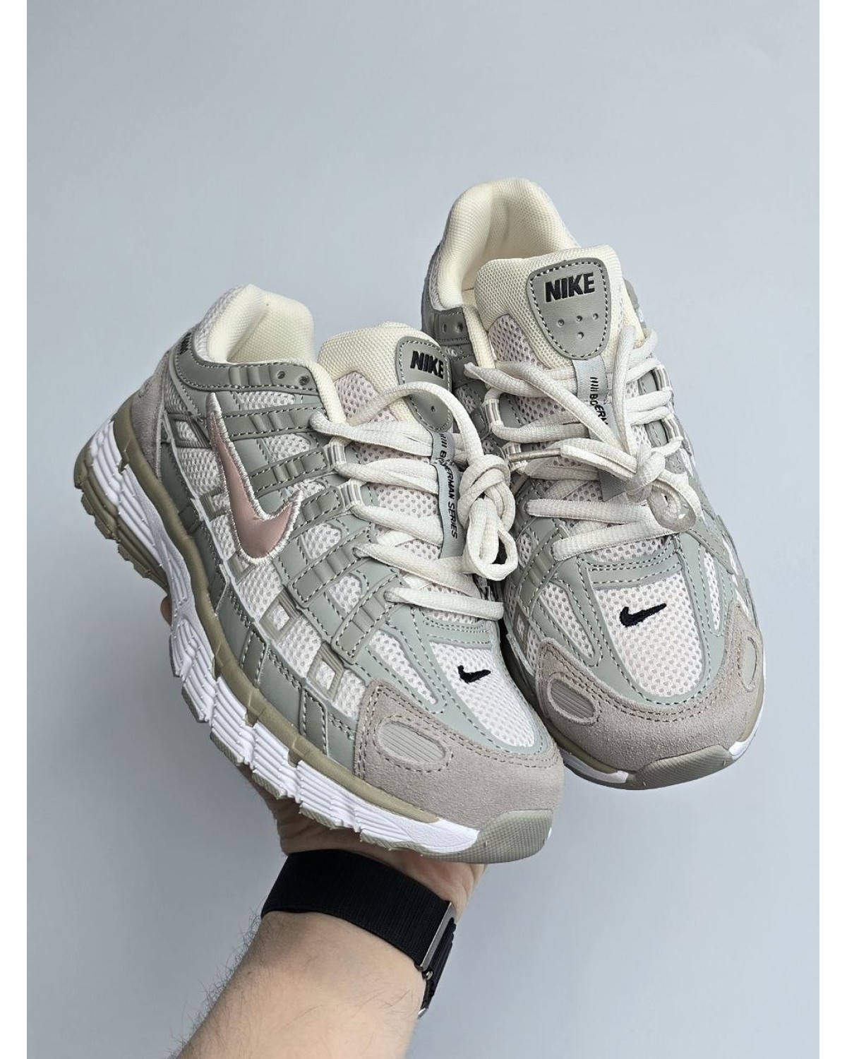 Nike P-6000 Beige / Grey / Green tone Nike P-6000 Beige / Grey / Green tone